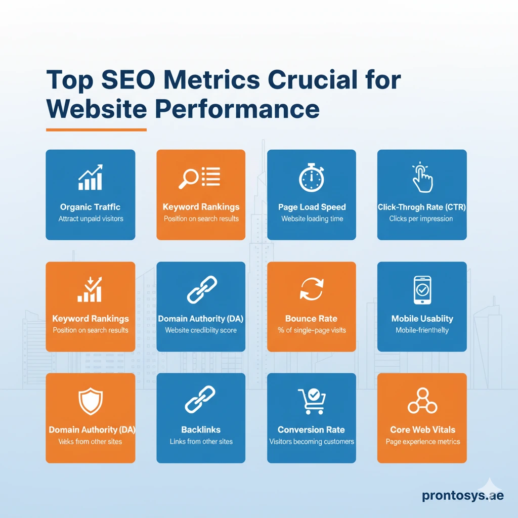Top Seo Metrics Crucial for Website Performance