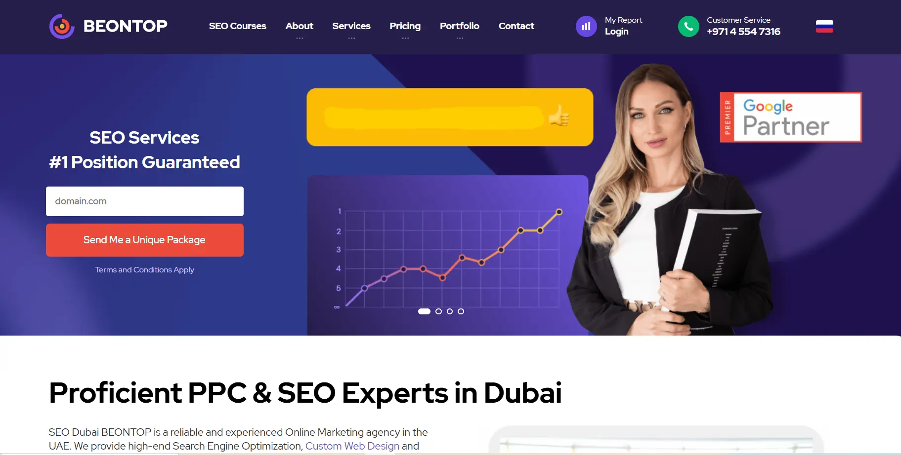 BeOnTop Seo Agency in dubai