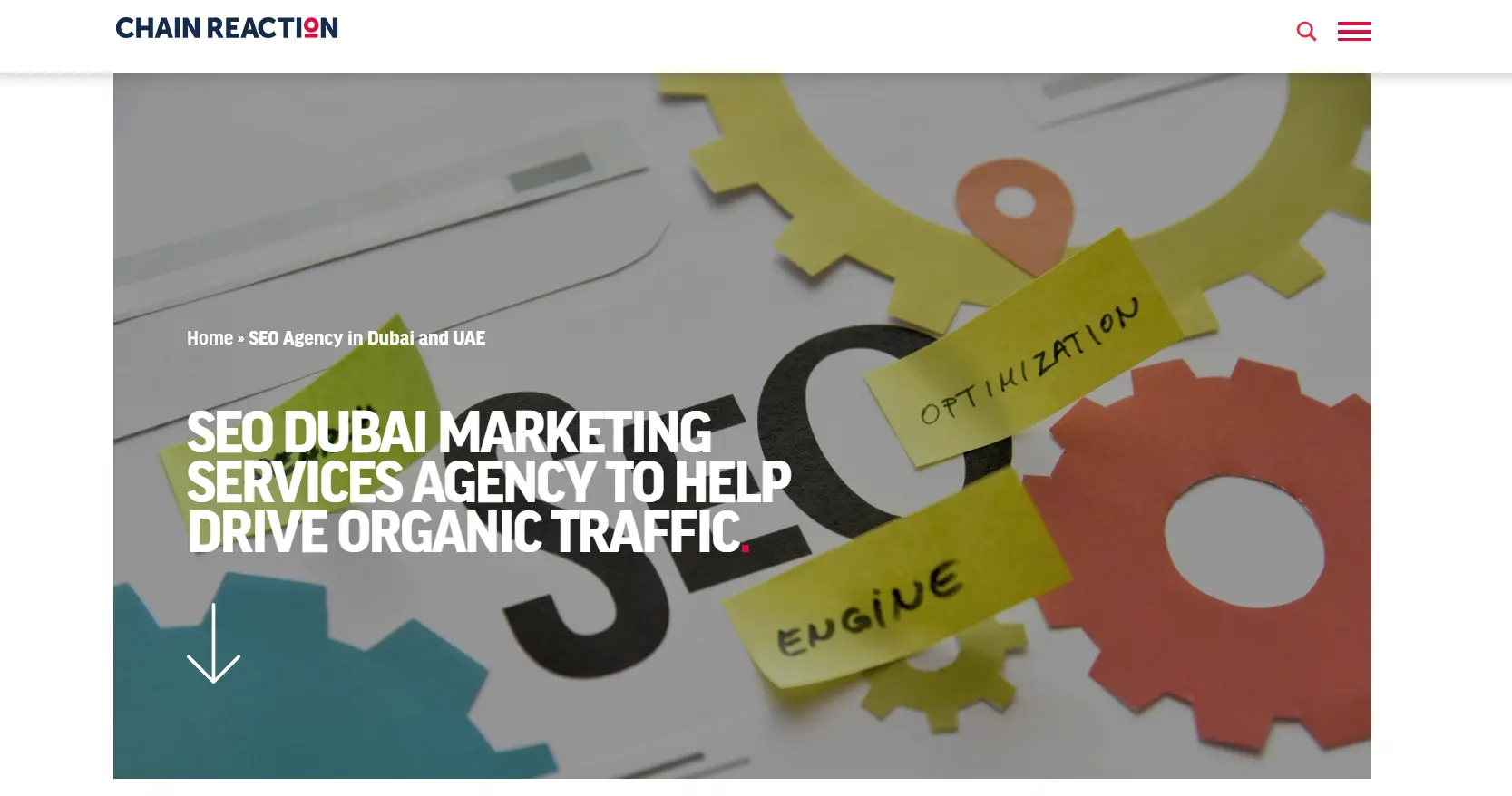 Chain Reaction SEO agnecy in dubai