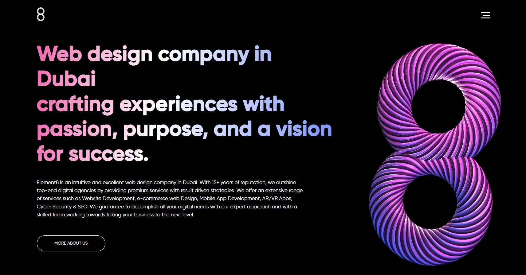 Element8 Website