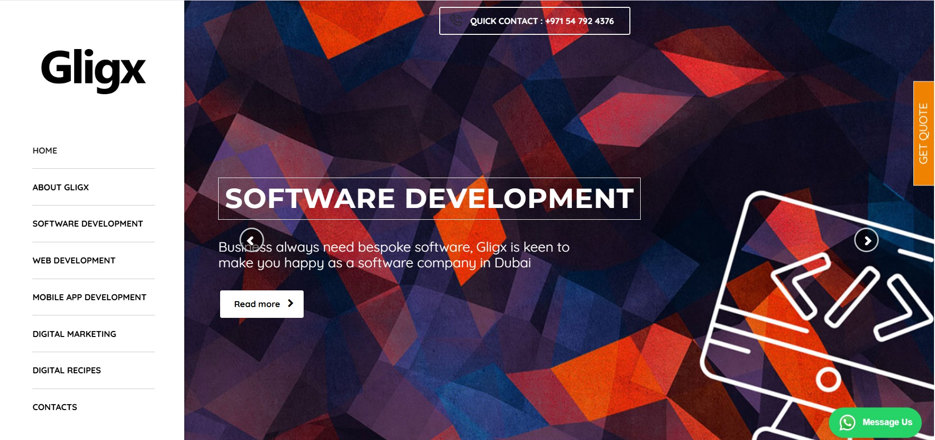 Gligx Website