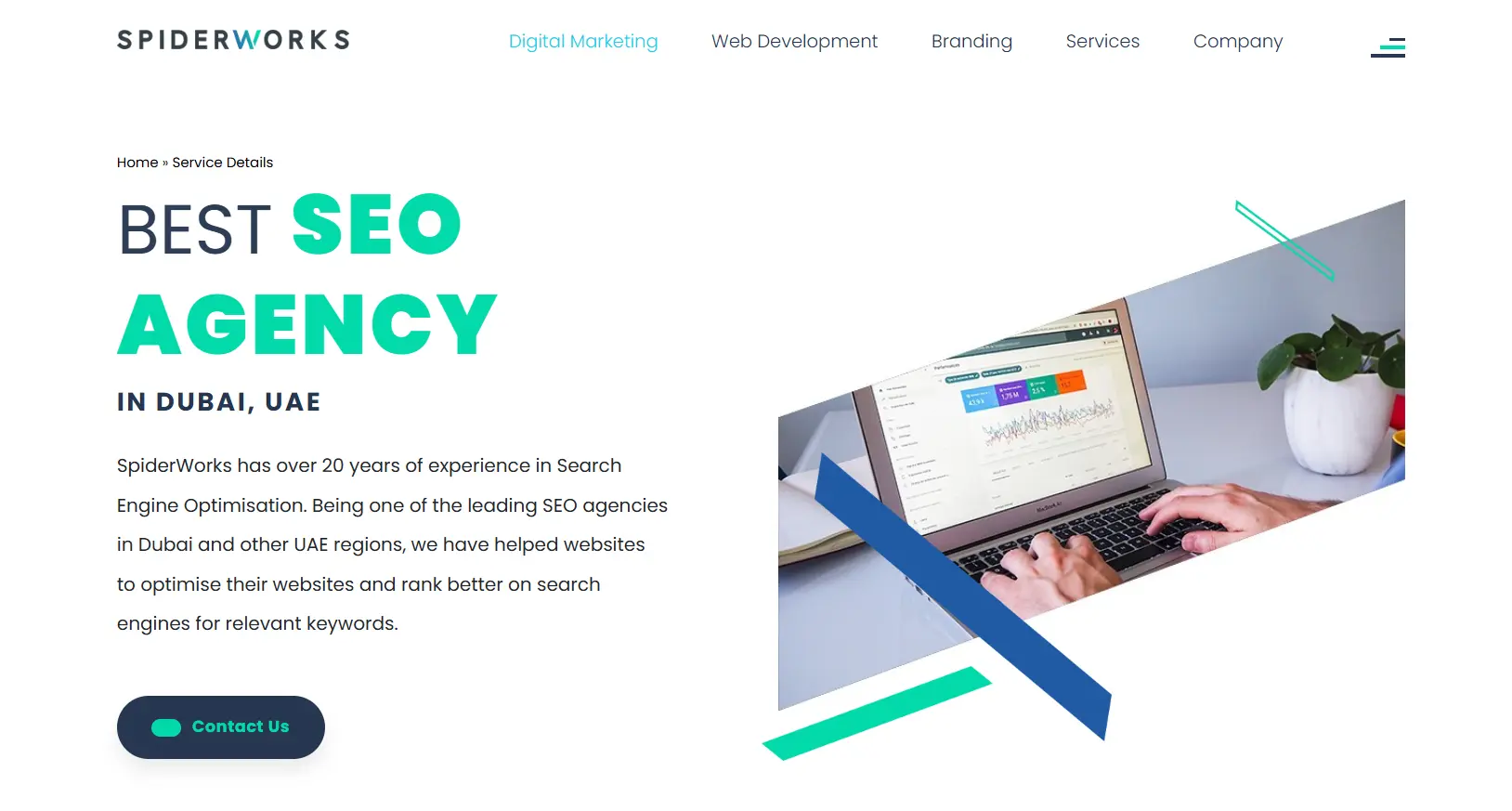 SpiderWorks Seo company in dubai
