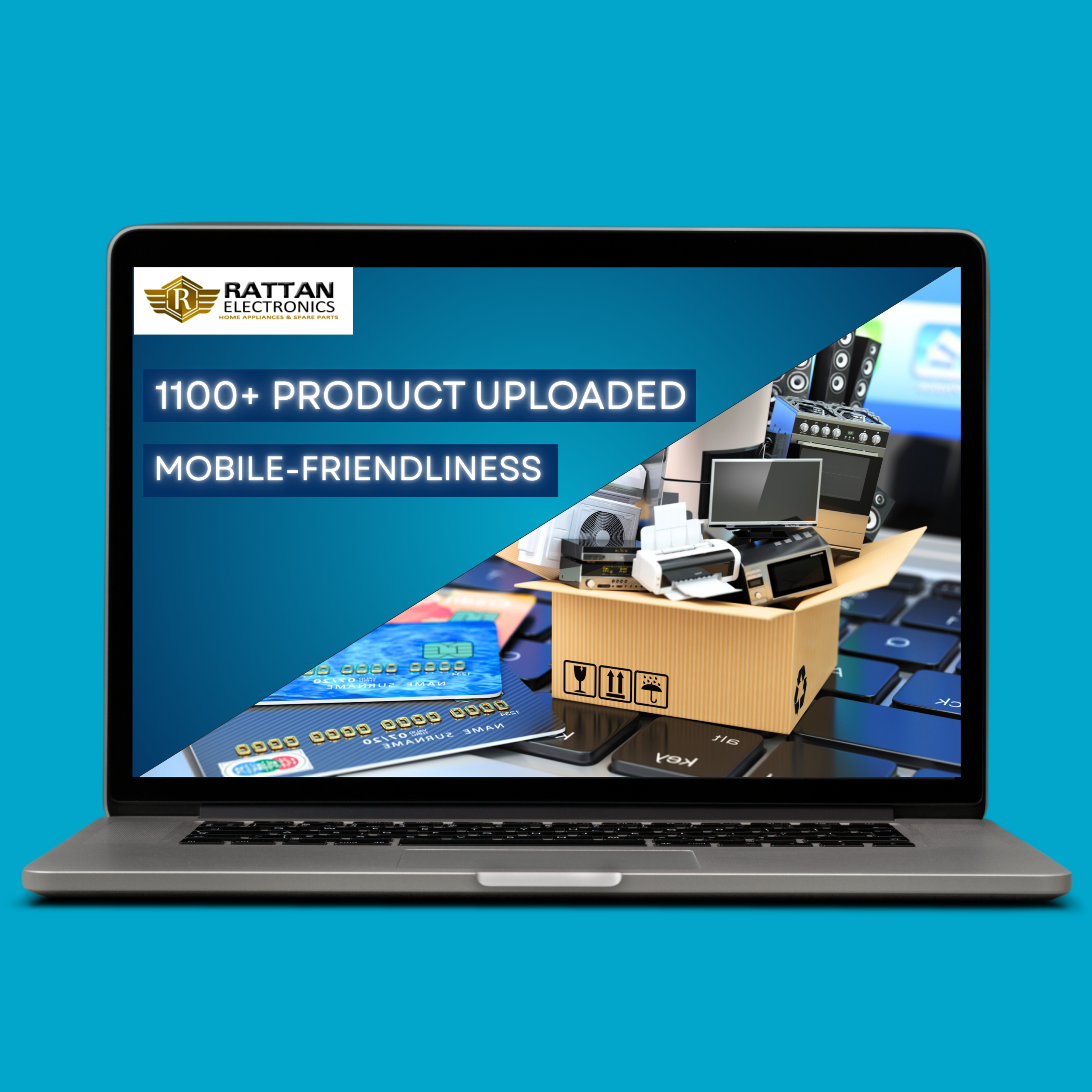 Rattan Electronics - Web Development with Prontosys