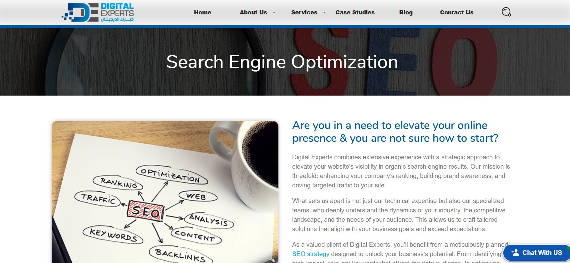 Digital Experts Abu Dhabi Website