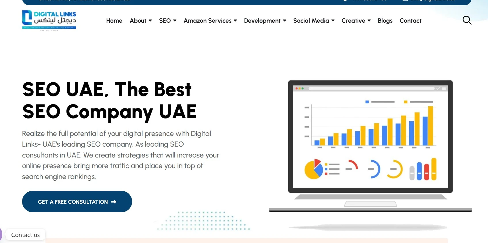 Digital Links Website
