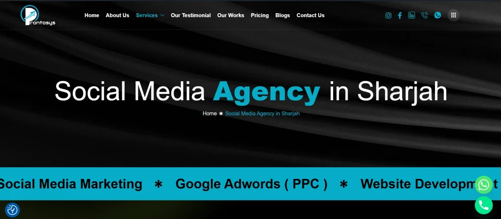 Prontosys the best Social Media Marketing Agency in sharjah