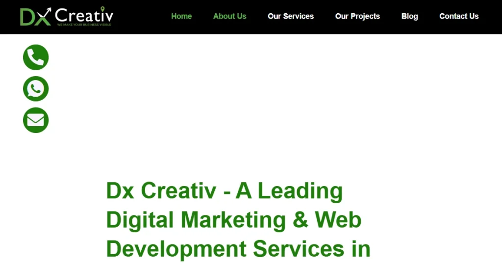Social media agency in sharjah, DxCreativ