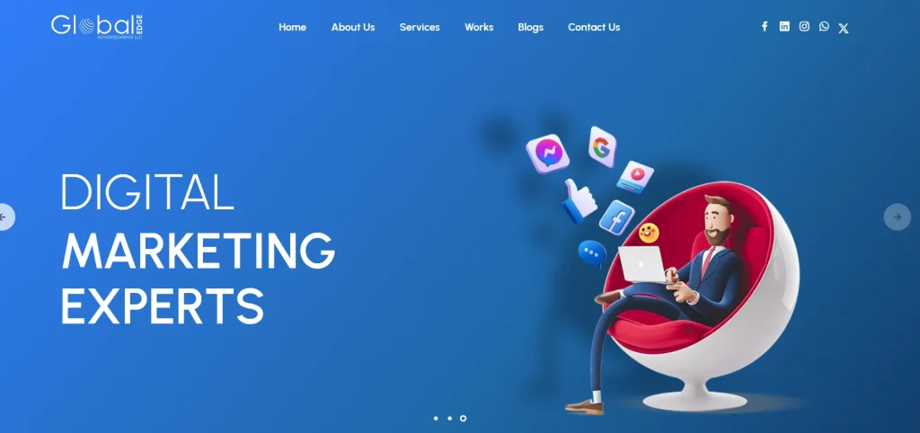 Social media agency in sharjah, Global EDGE Advertisements