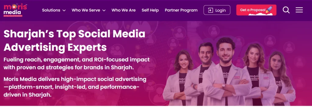 social media agency in sharjah, moris media