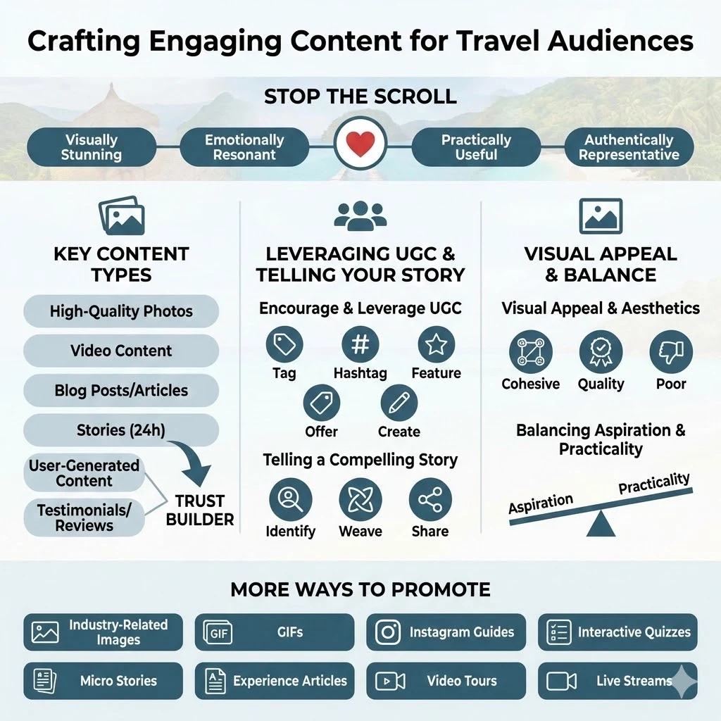 Crafting Engaging Content for Travel Audiences