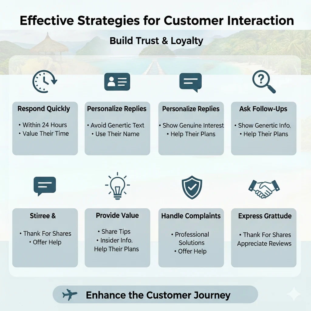Effective strategies for customer interaction