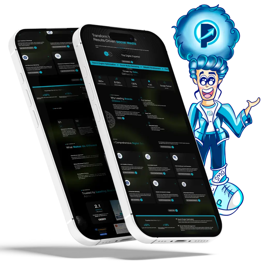 Website development in Mobile Prontosys